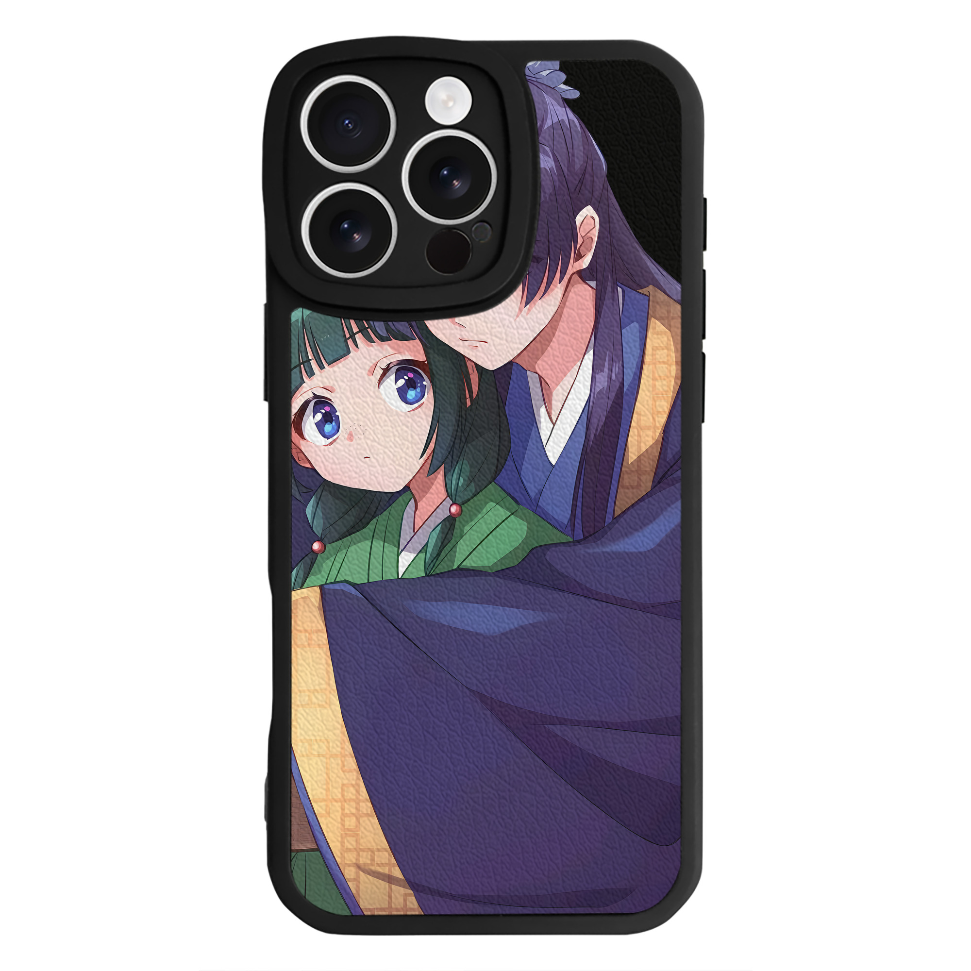 （画像用） 薬屋のひとりごと The Apothecary Diaries 【iPhone 16シリーズ対応】シリコンスマホケース（レザー調） 材質：シリコン